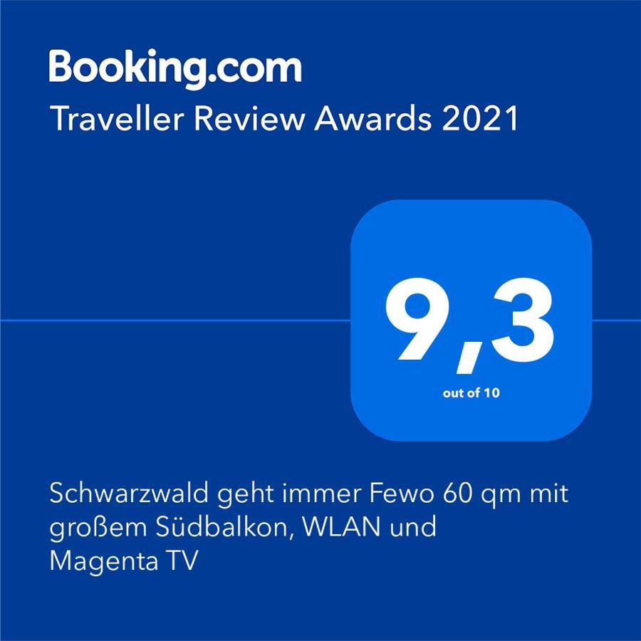 Schwarzwald Geht Immer Fewo 60 Qm Mit Grossem Suedbalkon, Wlan Und Magenta Tv Schönwald Bagian luar foto